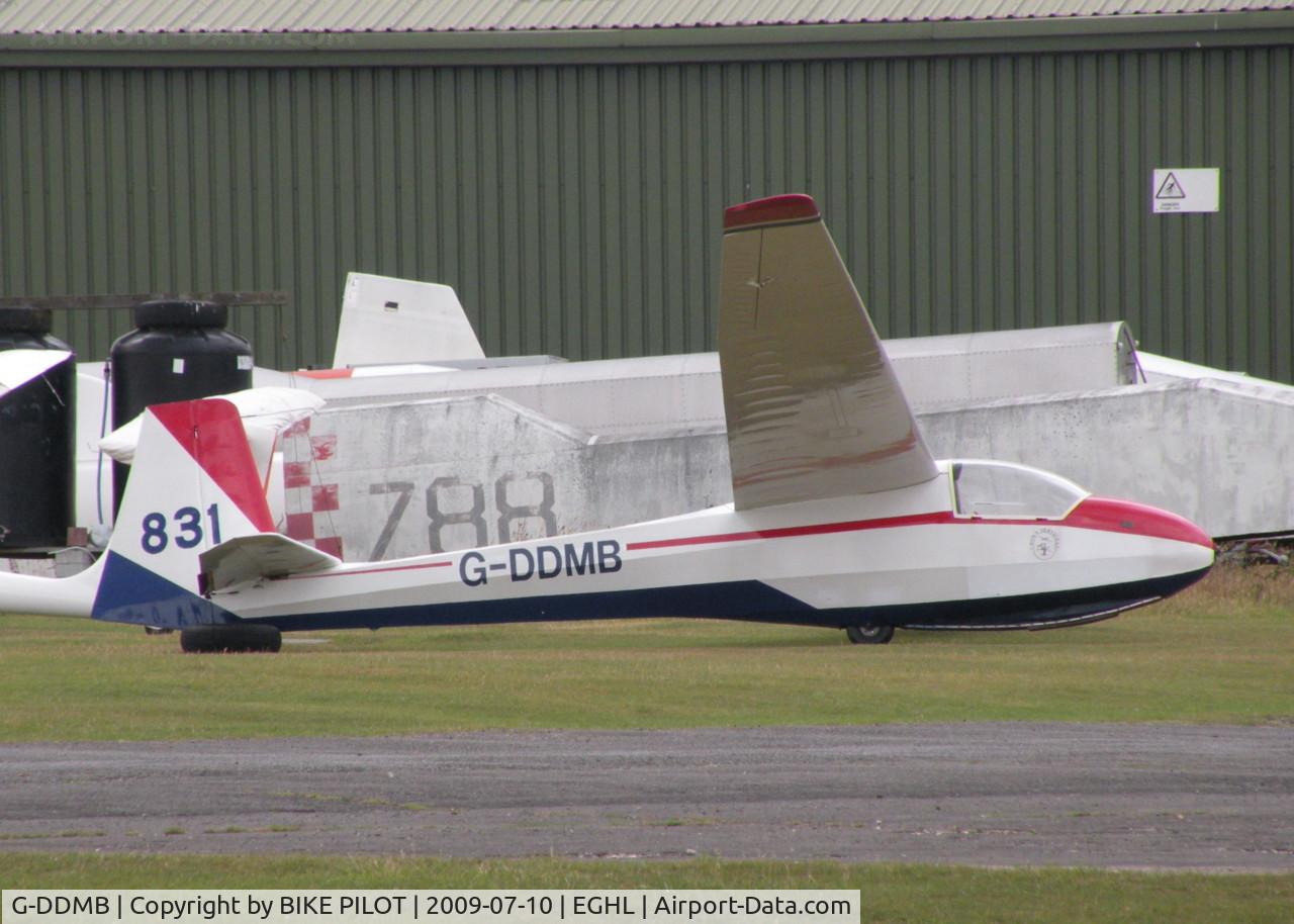 G-DDMB, 1963 Schleicher K-8B C/N 8209, OWNED BY THE CROWN SERVICES GLIDING CLUB