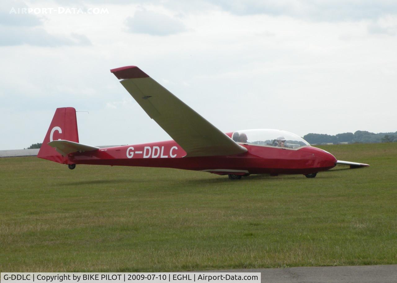 G-DDLC, 1976 Schleicher ASK-13 C/N 13549, COMMING TO REST
