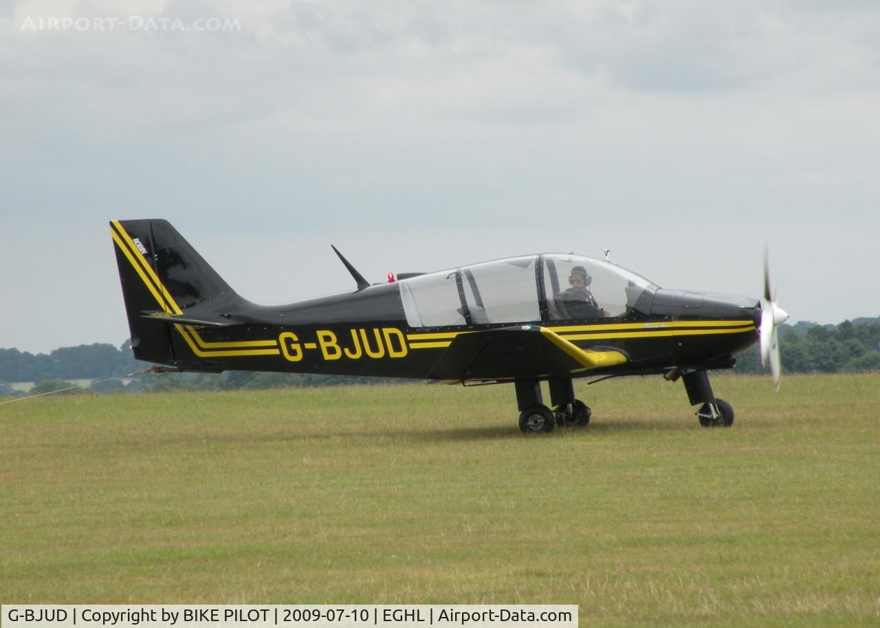 G-BJUD, 1973 Robin DR-400-180R Remorqueur Regent C/N 870, TAKING UP THE SLACK PRIOR TO TOWING A GLIDER FOR AN AIR LAUNCH