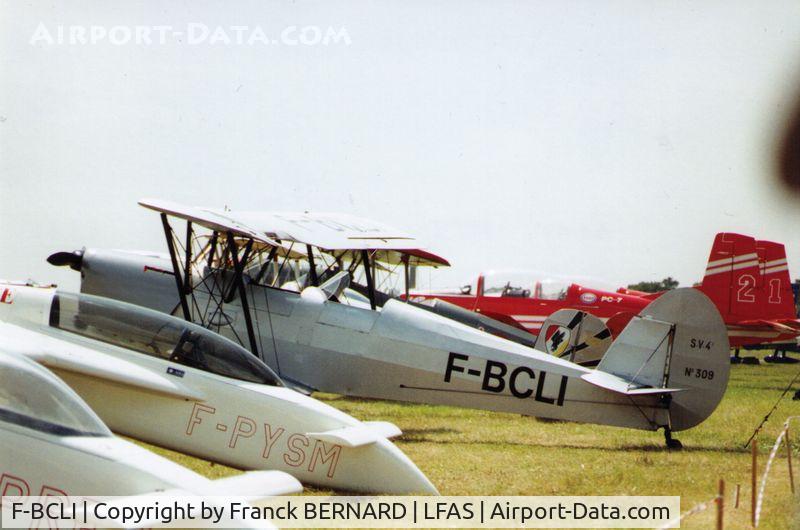 F-BCLI, Nord Stampe SV-4C C/N 309, 1999 JUNE ~ FALAISE AIRSHOW
