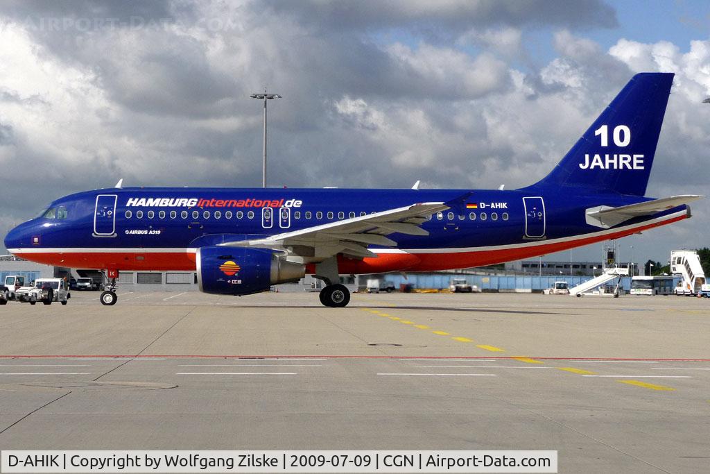 D-AHIK, 2008 Airbus A319-112 C/N 3560, special c/s