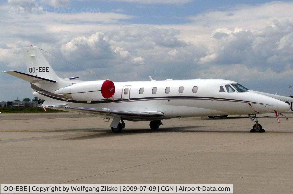 OO-EBE, 2009 Cessna 560XL Citation XLS+ C/N 560-6025, visitor