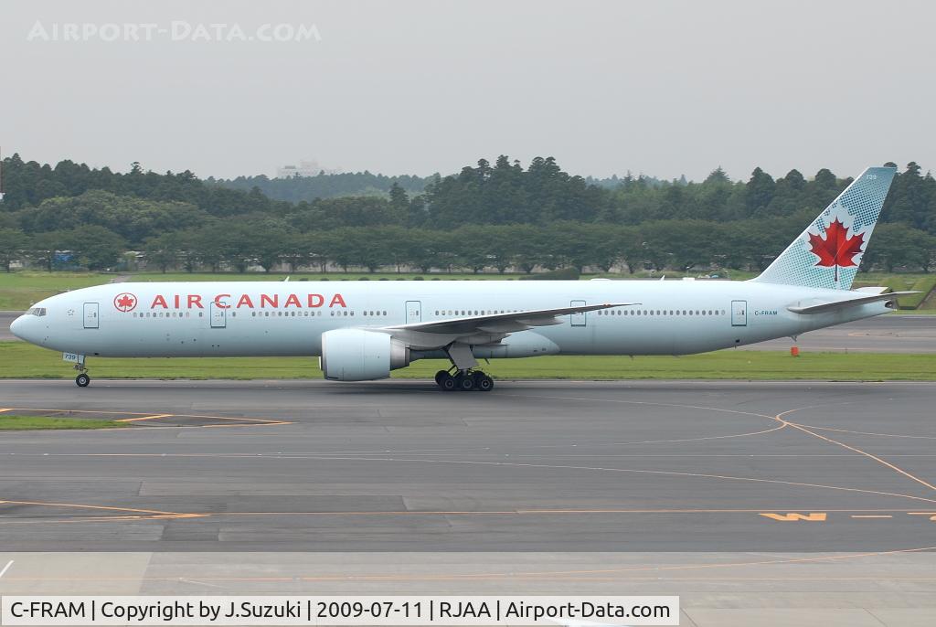 C-FRAM, 2008 Boeing 777-333/ER C/N 35250, AC001 from YYZ
