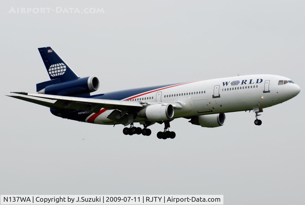 N137WA, 1981 McDonnell Douglas DC-10-30 C/N 48282, Arrived to Yokota AFB