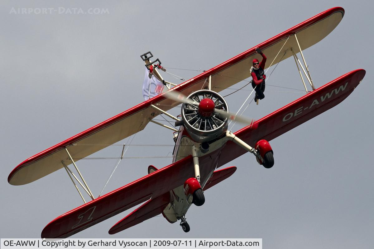 OE-AWW, 1943 Boeing N2S-5 Kaydet (E75) C/N 75-5386, Scalaria 2009