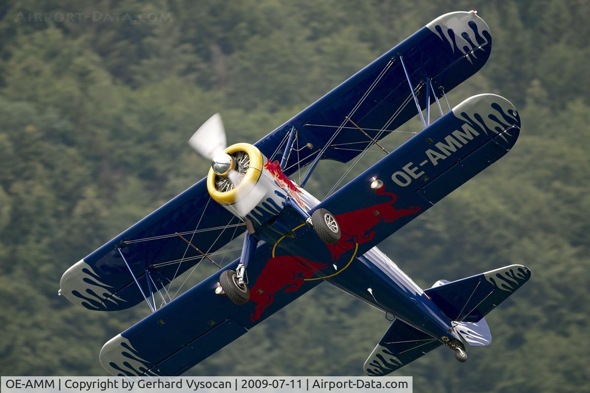 OE-AMM, 1943 Boeing E-75 (PT-13) Stearman C/N 75-5032, Scalaria 2009