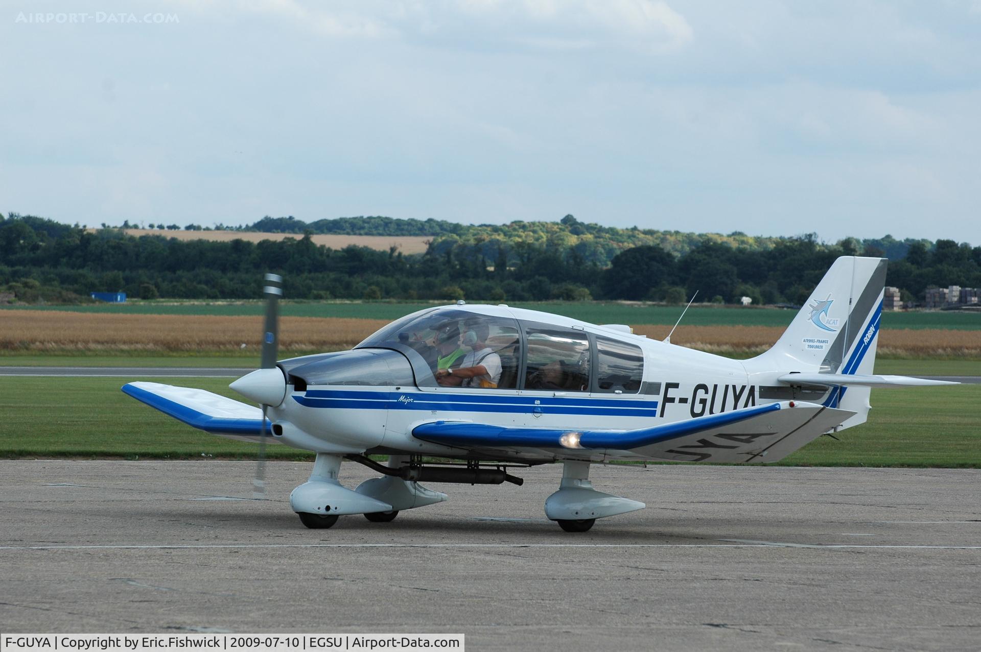 F-GUYA, Robin DR-400-160 Chevalier C/N 2492, F-GUYA at Duxford Airport
