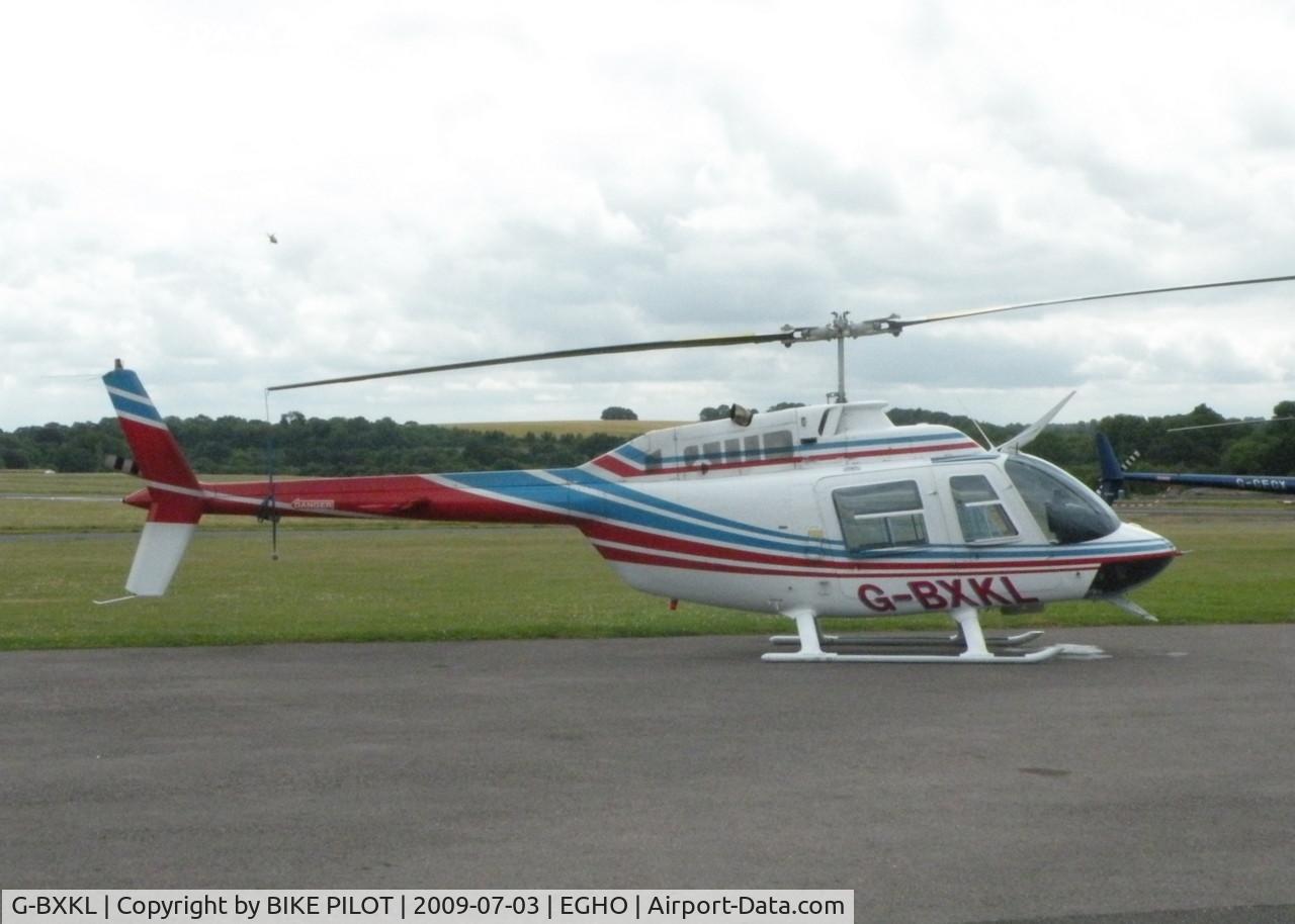 G-BXKL, 1980 Bell 206B JetRanger II C/N 3006, SWATTONS AVIATION LTD.