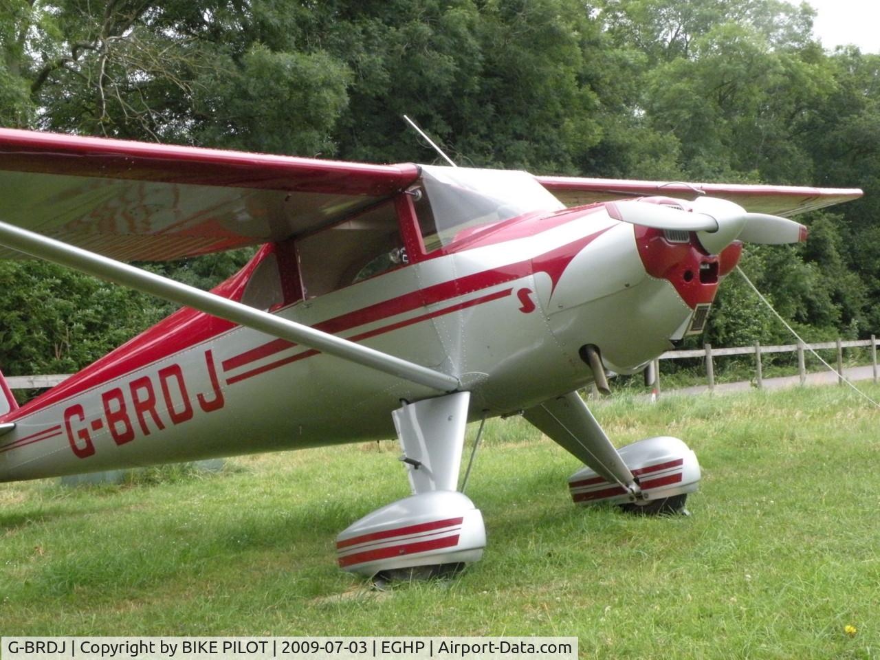 G-BRDJ, 1946 Luscombe 8F Silvaire C/N 3411, SMART LOOKING LUSCOMBE