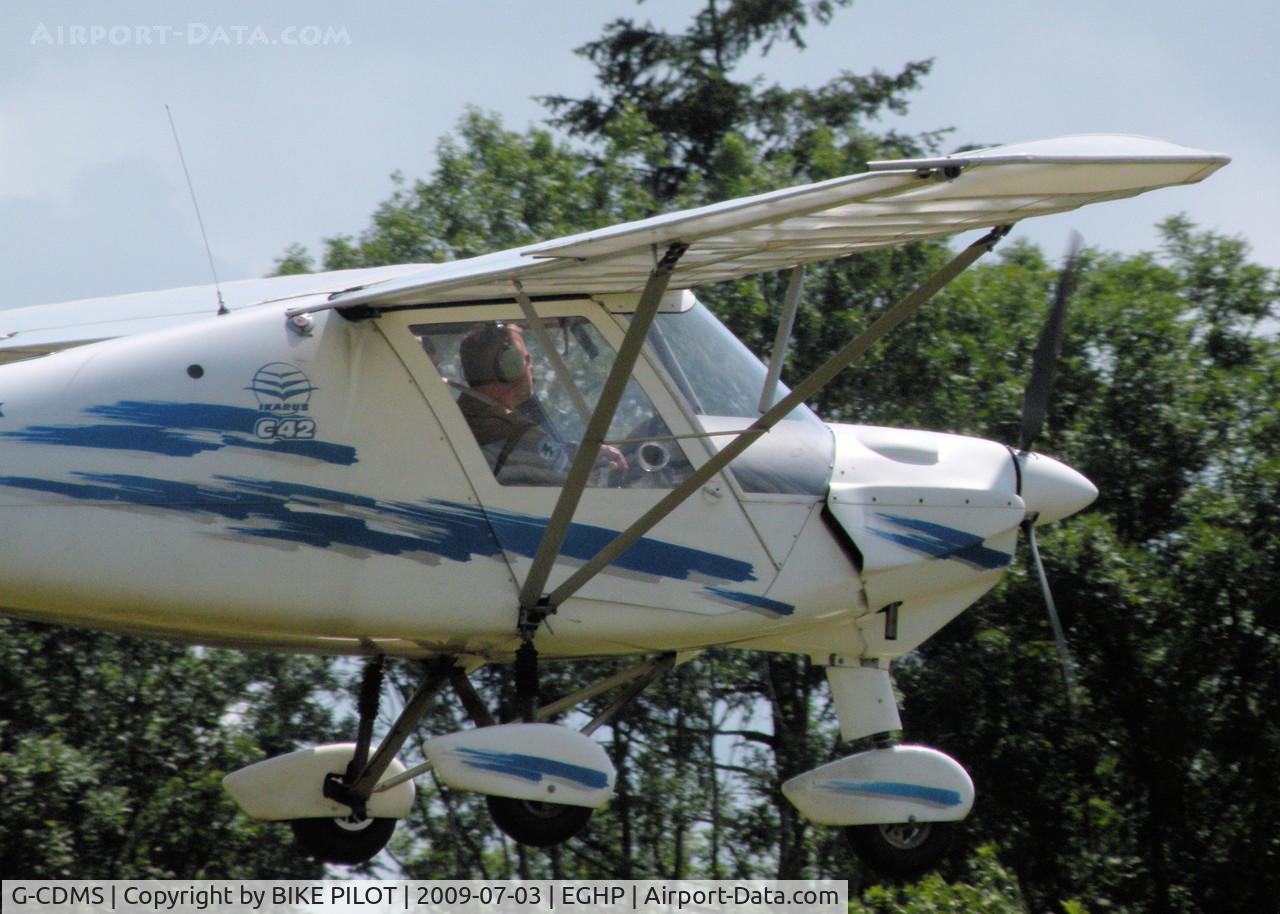 G-CDMS, 2005 Comco Ikarus C42 FB80 C/N 0506-6689, ONE OF AIRBOURNE AVIATIONS C42'S