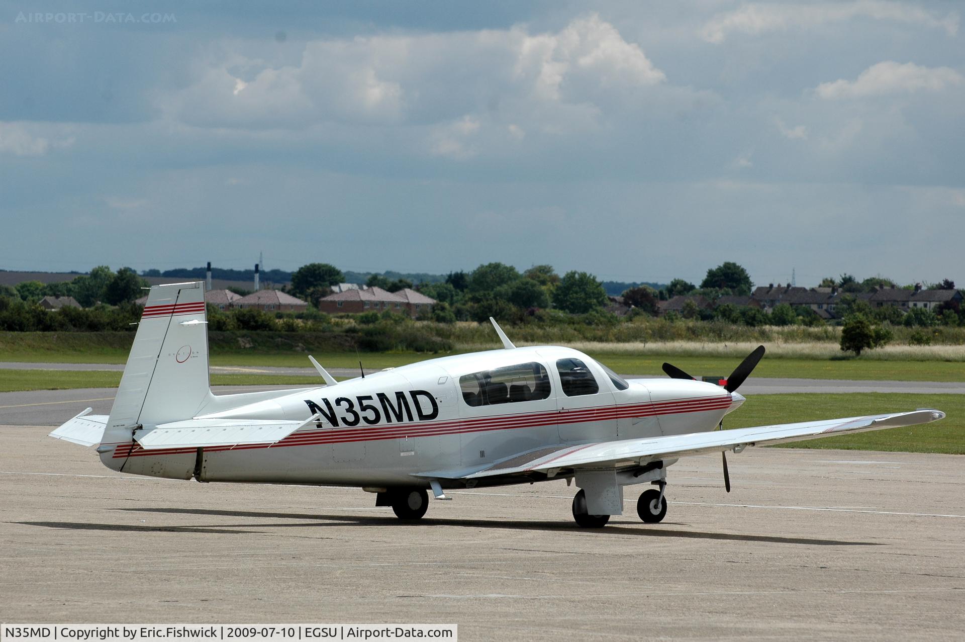 N35MD, 1995 Mooney M20R Ovation C/N 29-0047, N35MD at Duxford Airport