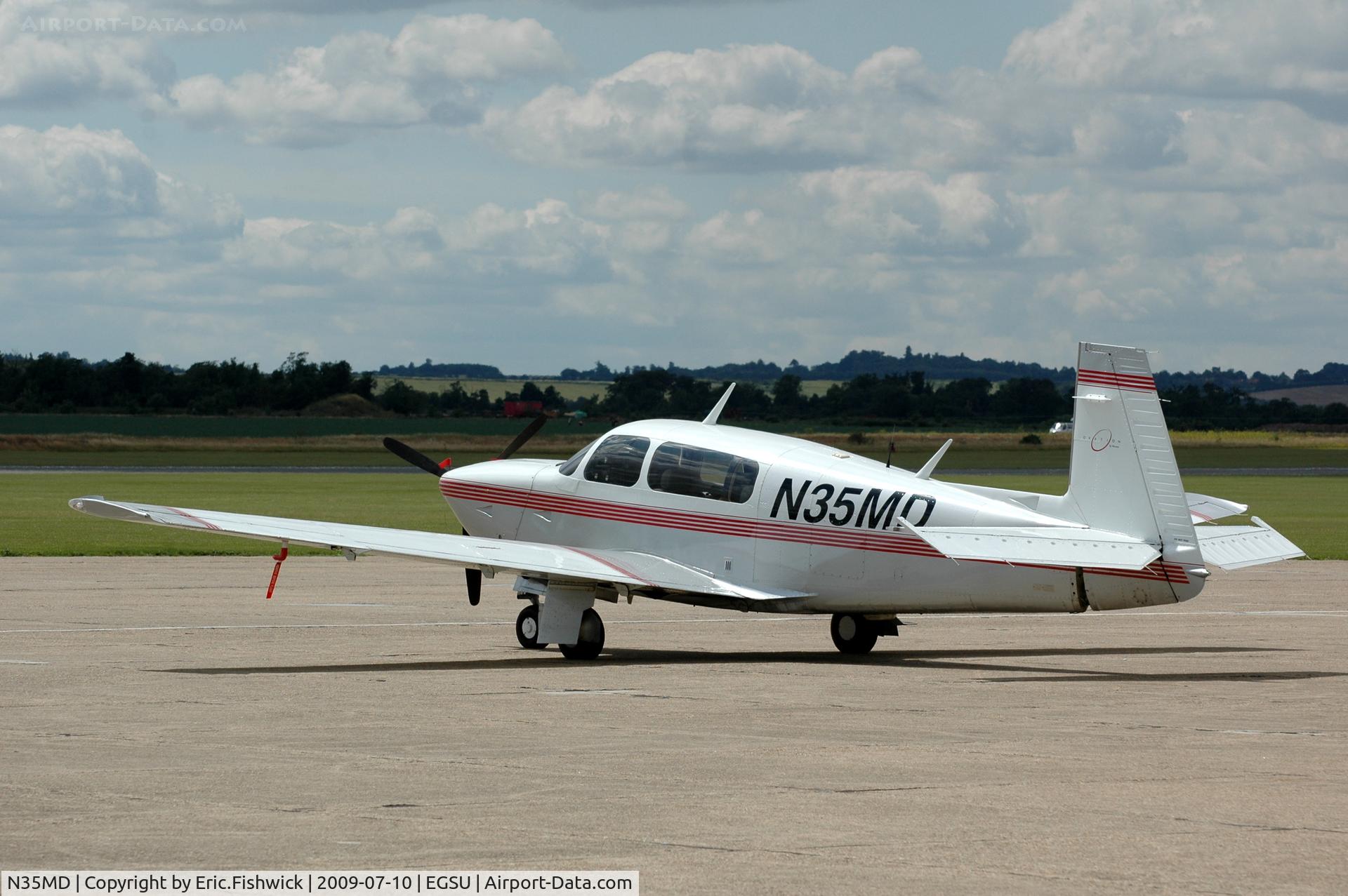 N35MD, 1995 Mooney M20R Ovation C/N 29-0047, N35MD at Duxford Airport