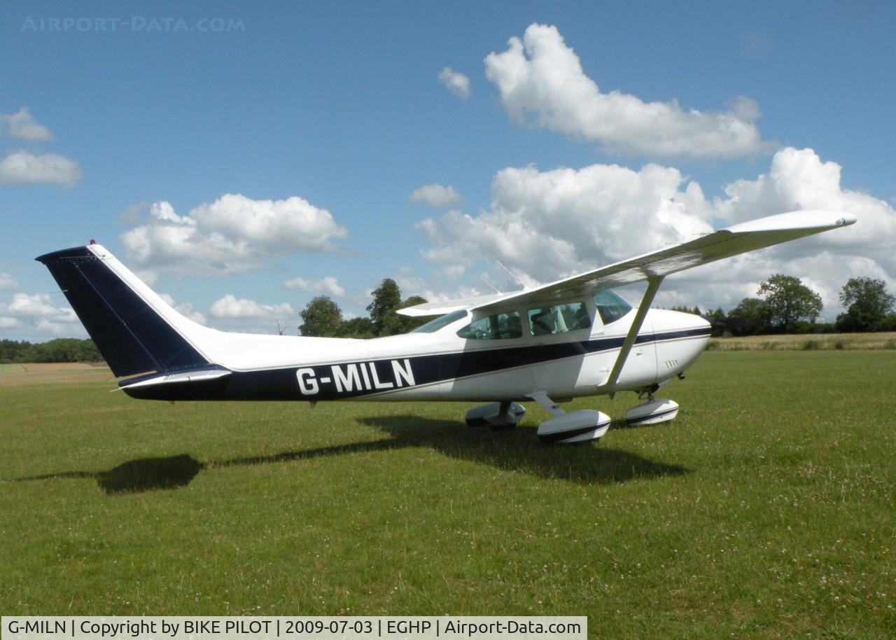 G-MILN, 1977 Cessna 182Q Skylane C/N 18265770, 182Q FROM MEON HILL FARMS