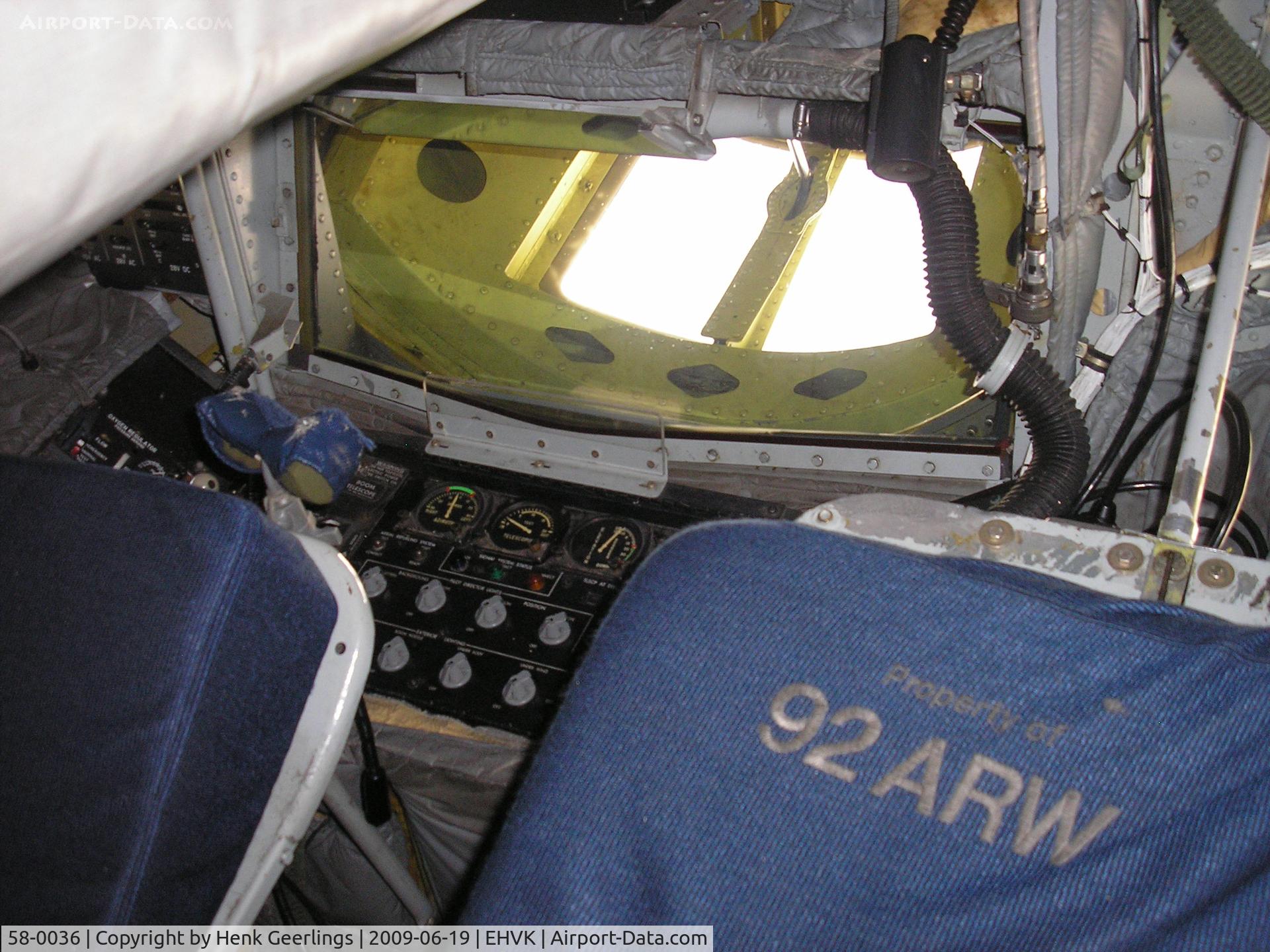 58-0036, 1958 Boeing KC-135R Stratotanker C/N 17781, Fuel operator ; RNAF Openday , Volkel AFB