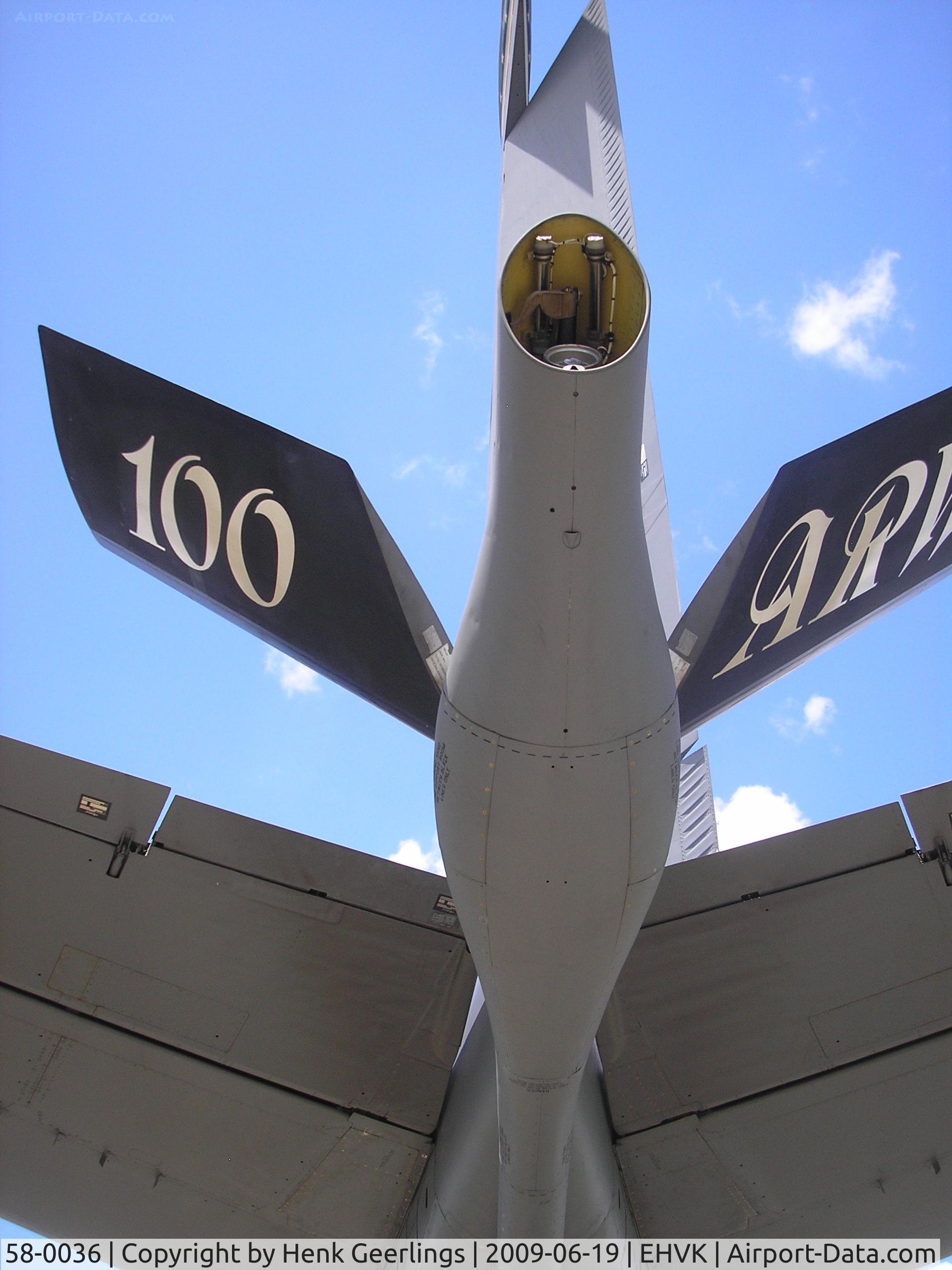 58-0036, 1958 Boeing KC-135R Stratotanker C/N 17781, RNLAF open day , Volkel AFB