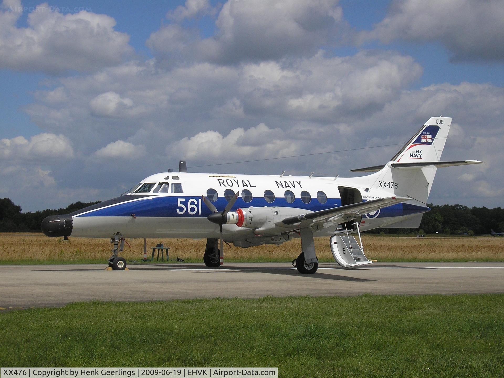 XX476, 1978 Scottish Aviation Jetstream T.2 (HP-137) C/N 216, RNLAF open day , Volkel AFB