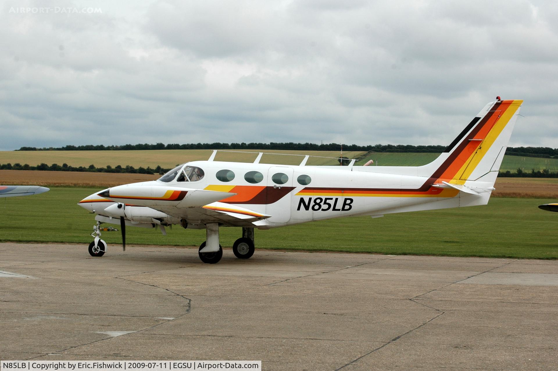 N85LB, 1978 Cessna 340A C/N 340A0486, N85LB at Duxford Flying Legends Air Show July 09