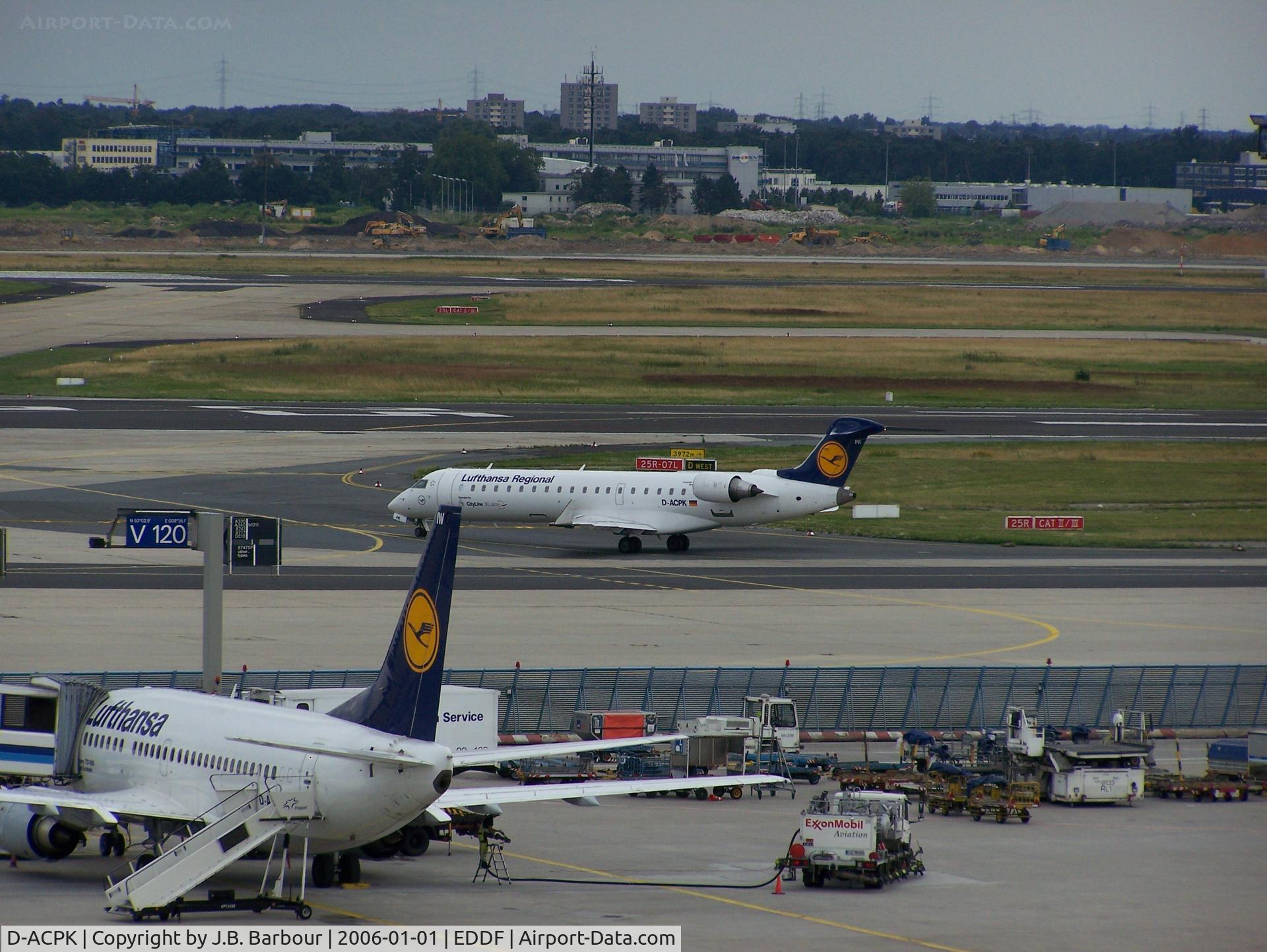 D-ACPK, 2002 Canadair CRJ-701ER (CL-600-2C10) Regional Jet C/N 10063, N/A