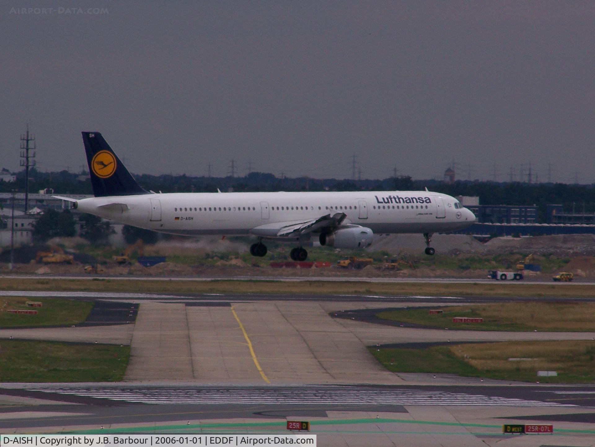 D-AISH, 2007 Airbus A321-231 C/N 3265, N/A