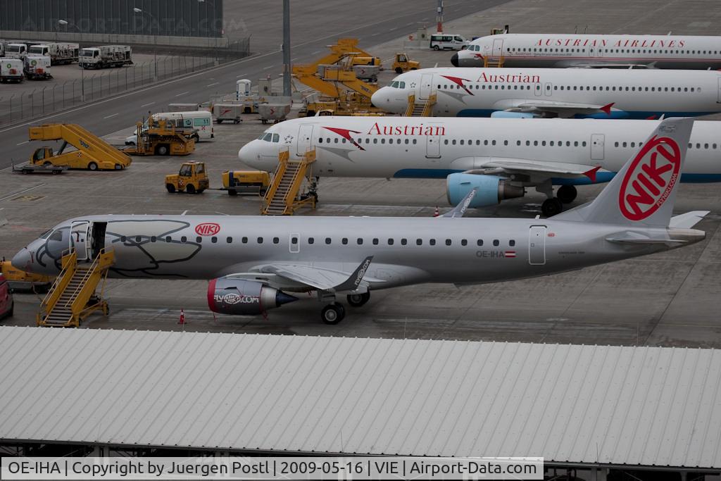 OE-IHA, 2009 Embraer 190LR (ERJ-190-100LR) C/N 19000285, Embraer ERJ-190-100LR