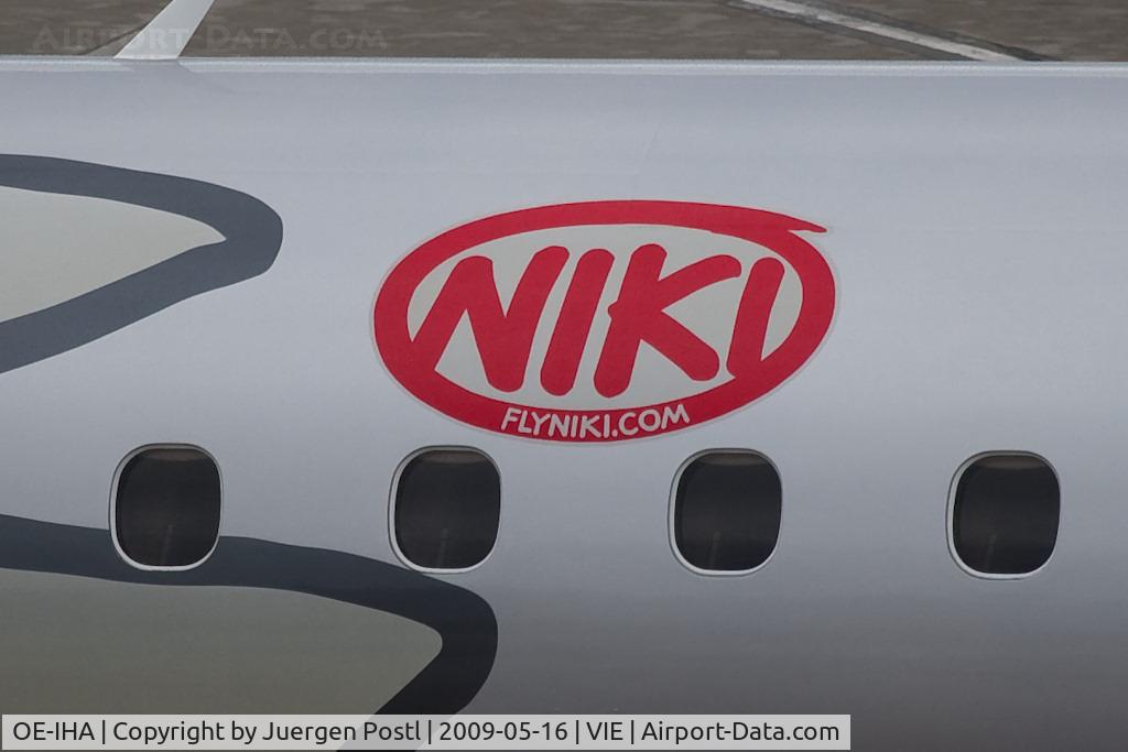 OE-IHA, 2009 Embraer 190LR (ERJ-190-100LR) C/N 19000285, Embraer ERJ-190-100LR