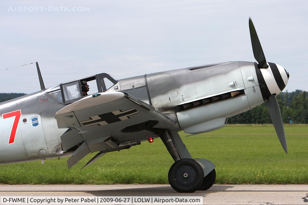 D-FWME, Messerschmitt Bf-109G-4 C/N 0139, Welser Flugtage
