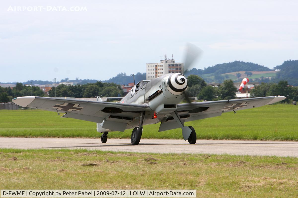D-FWME, Messerschmitt Bf-109G-4 C/N 0139, Welser Flugtage