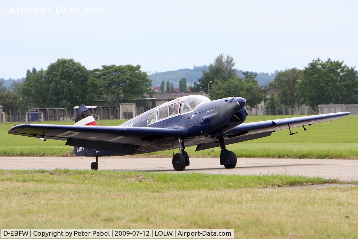D-EBFW, 1937 Messerschmitt Bf-108 Taifun C/N 1561, Welser Flugtage