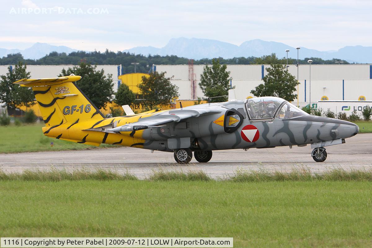 1116, Saab 105OE C/N 105416, Welser Flugtage