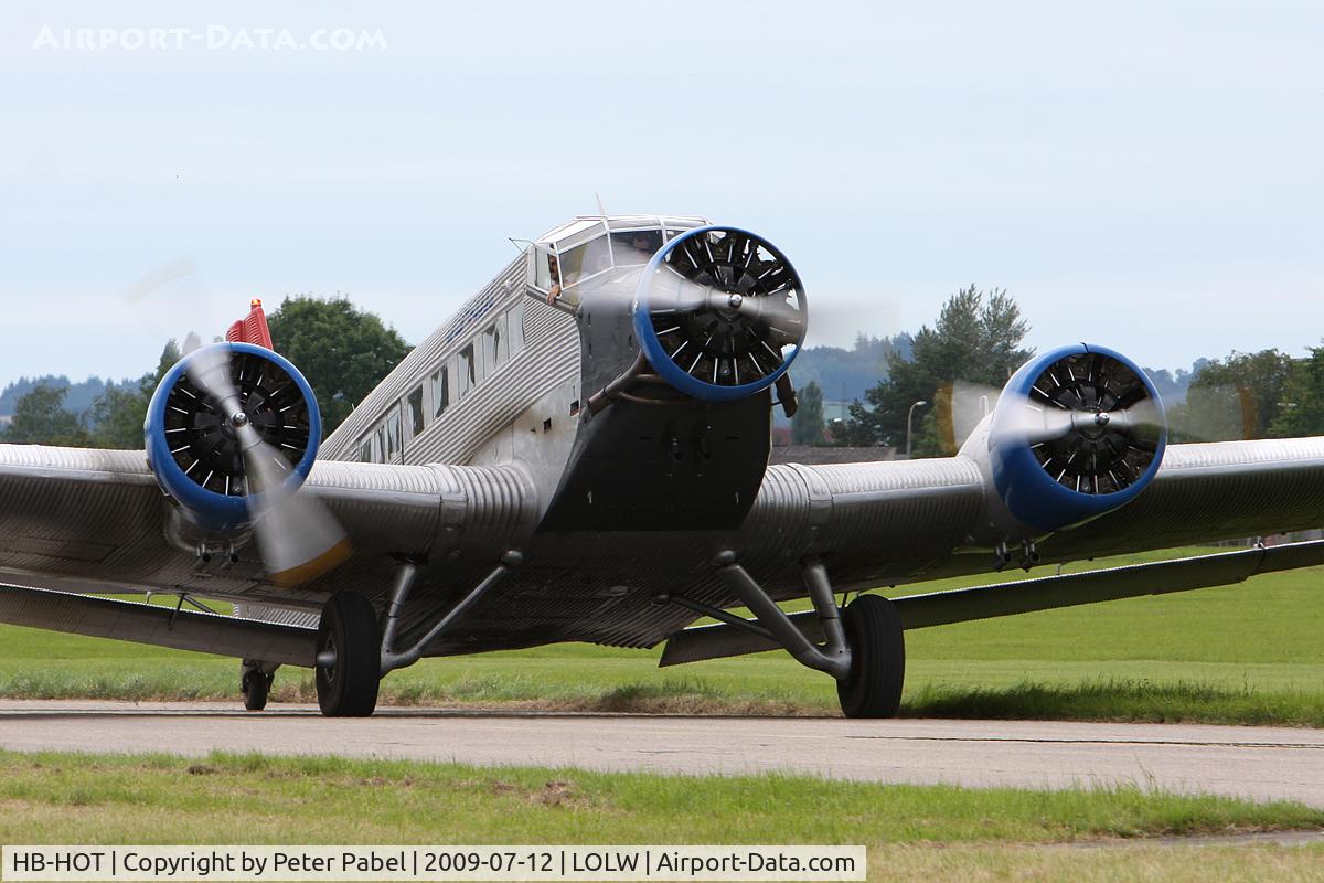 HB-HOT, 1939 Junkers Ju-52/3m g4e C/N 6595, Welser Flugtage