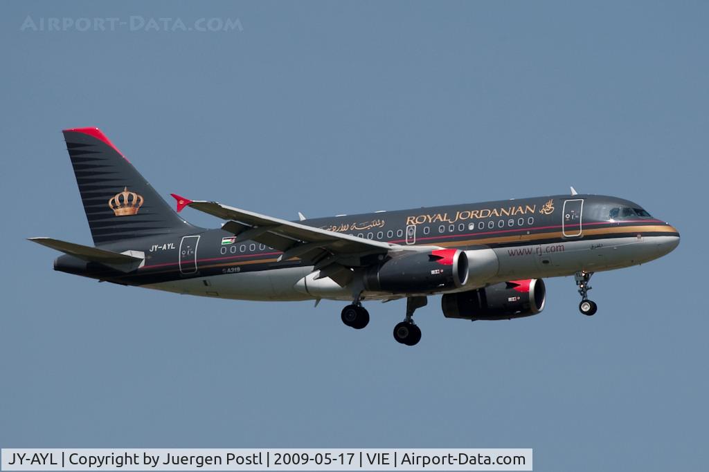 JY-AYL, 2008 Airbus A319-132 C/N 3428, Airbus A319-132