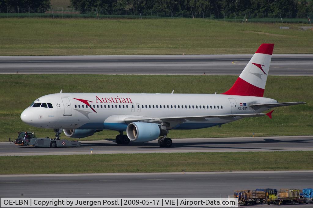 OE-LBN, 1997 Airbus A320-214 C/N 768, Airbus A320-214