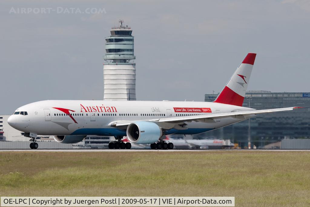 OE-LPC, 2002 Boeing 777-2Z9/ER C/N 29313, Boeing 777-2Z9