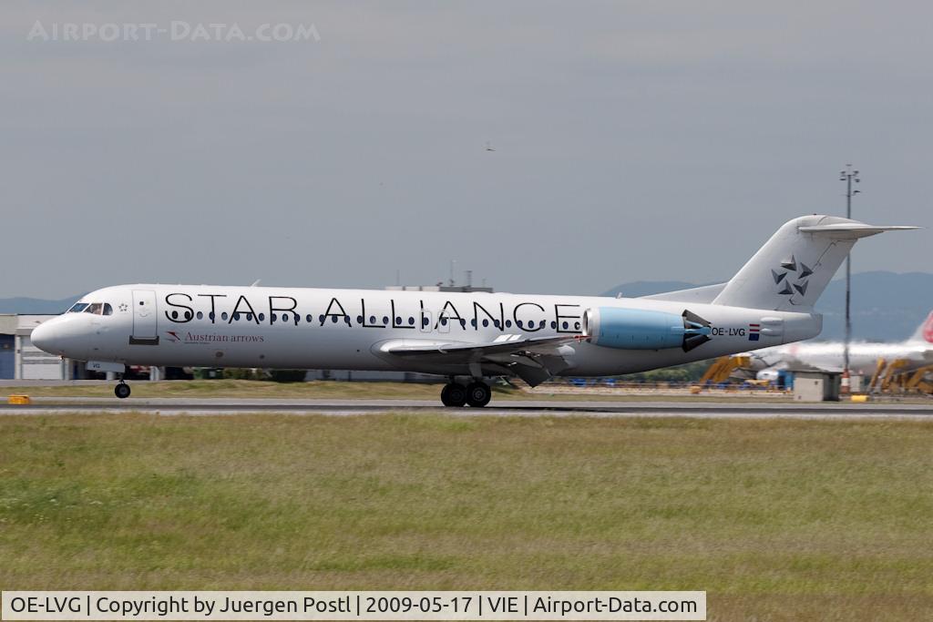OE-LVG, 1994 Fokker 100 (F-28-0100) C/N 11520, Fokker 100