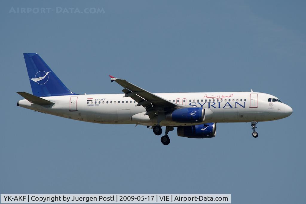 YK-AKF, 1999 Airbus A320-232 C/N 1117, Airbus A320-232