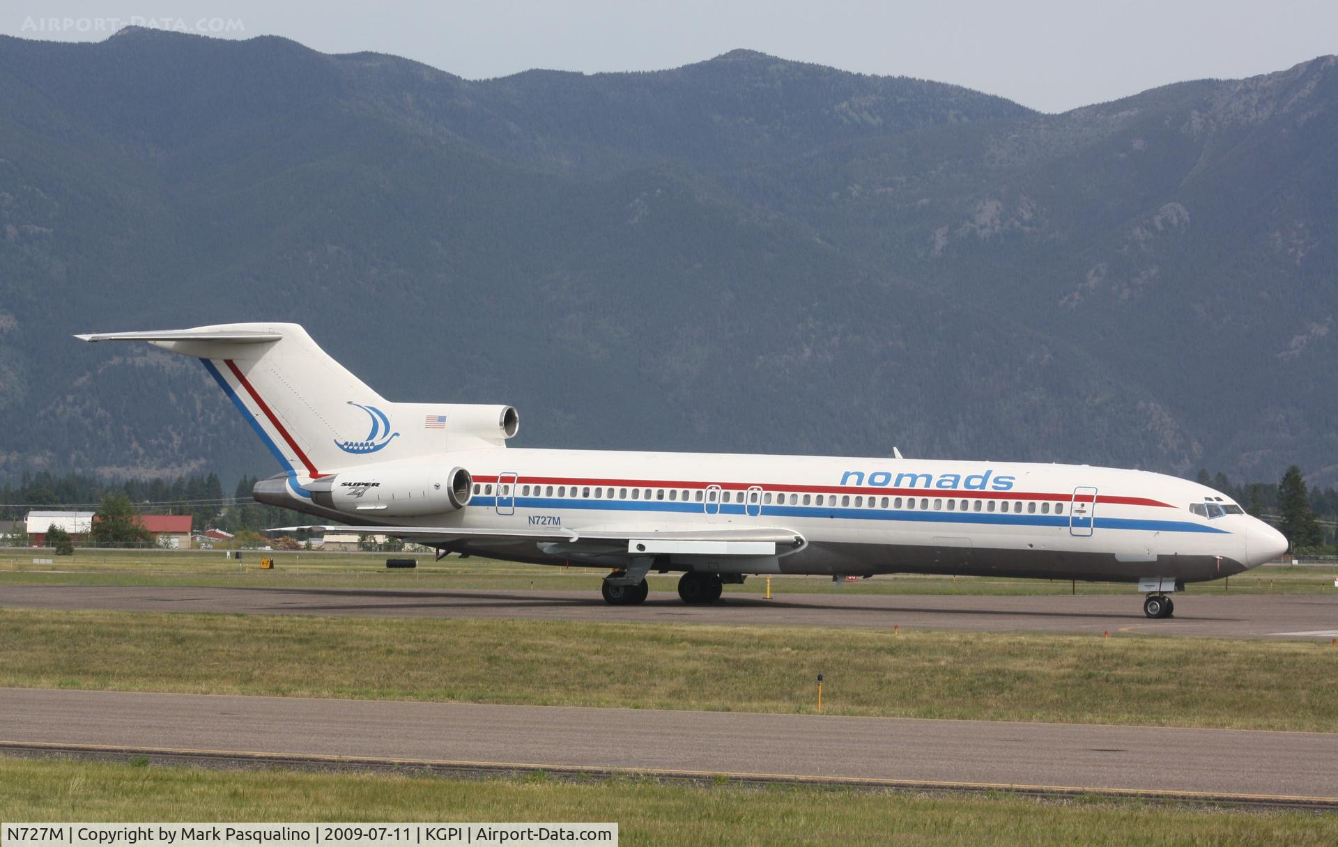 N727M, 1982 Boeing 727-221 C/N 22541, Boeing 727-200
