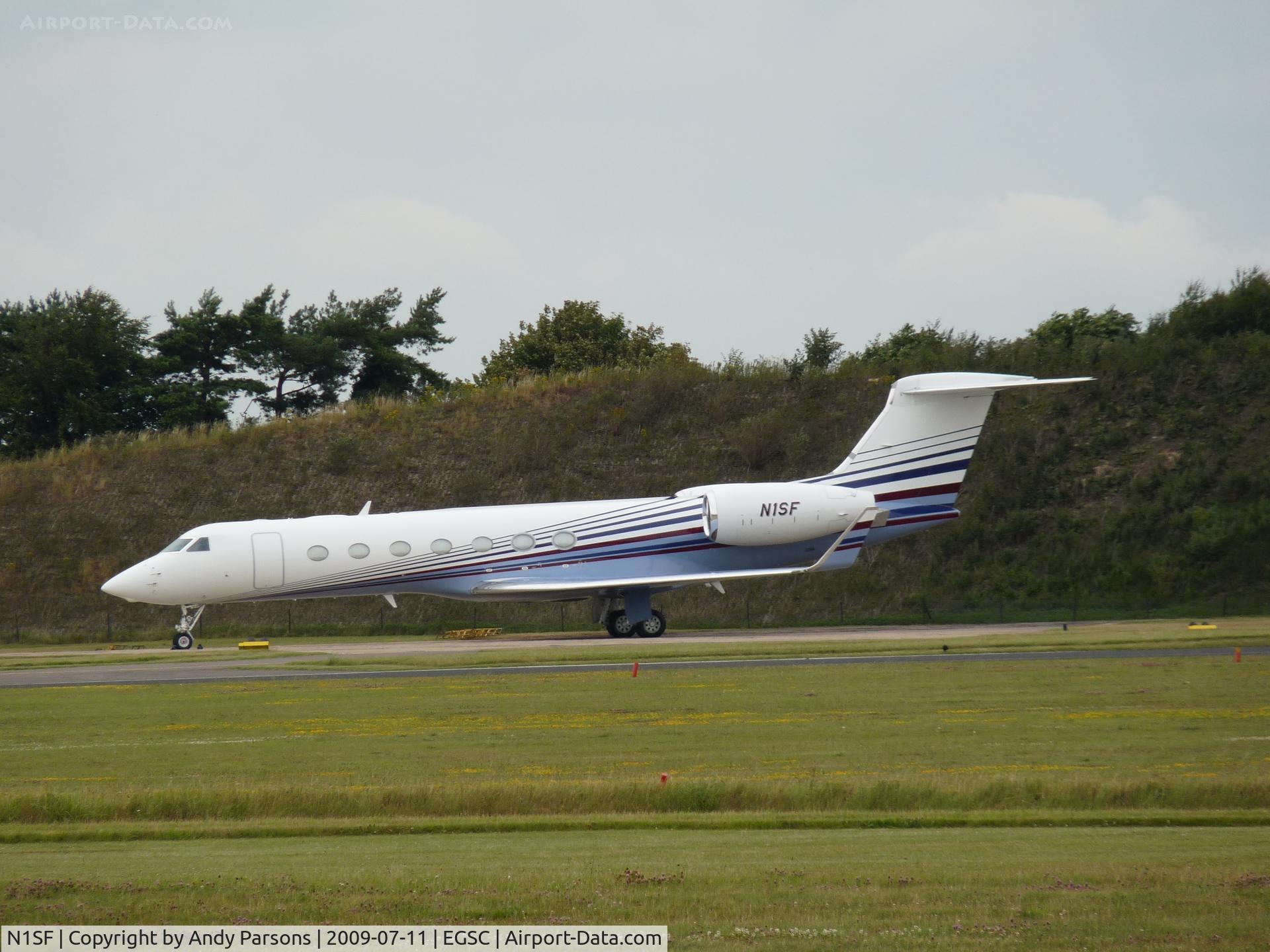 N1SF, 2008 Gulfstream Aerospace GV-SP (G550) C/N 5202, At Cambridge