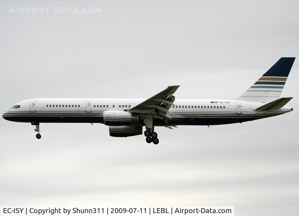 EC-ISY, 1993 Boeing 757-256 C/N 26241, Landing rwy 25R