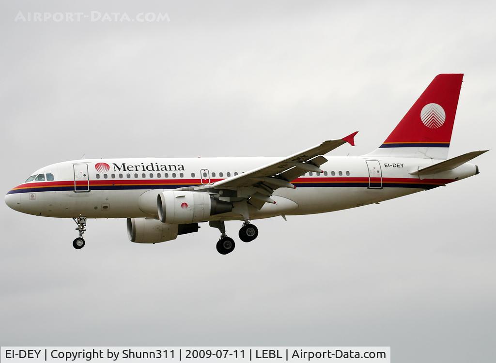 EI-DEY, 1999 Airbus A319-112 C/N 1102, Landing rwy 25R