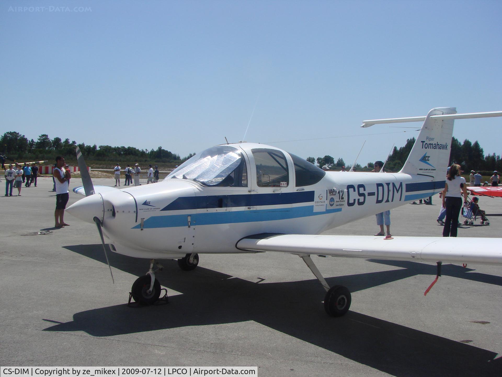 CS-DIM, 1978 Piper PA-38-112 Tomahawk Tomahawk C/N 38-78A0141, At coimbra airshow.