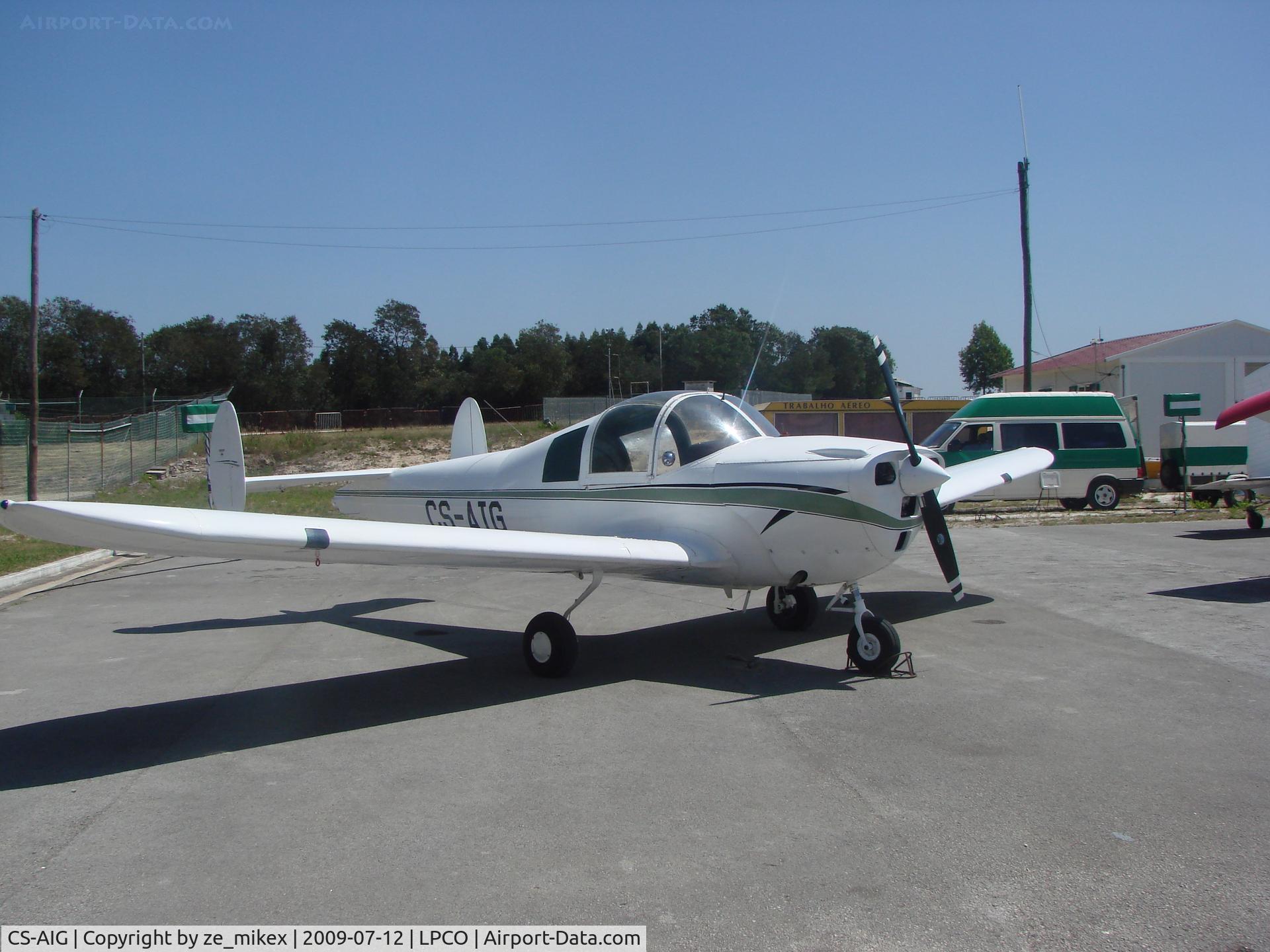 CS-AIG, Alon A-2A Aircoupe C/N B-280, Alon Aircoupe At Coimbra, during coimbra airshow.