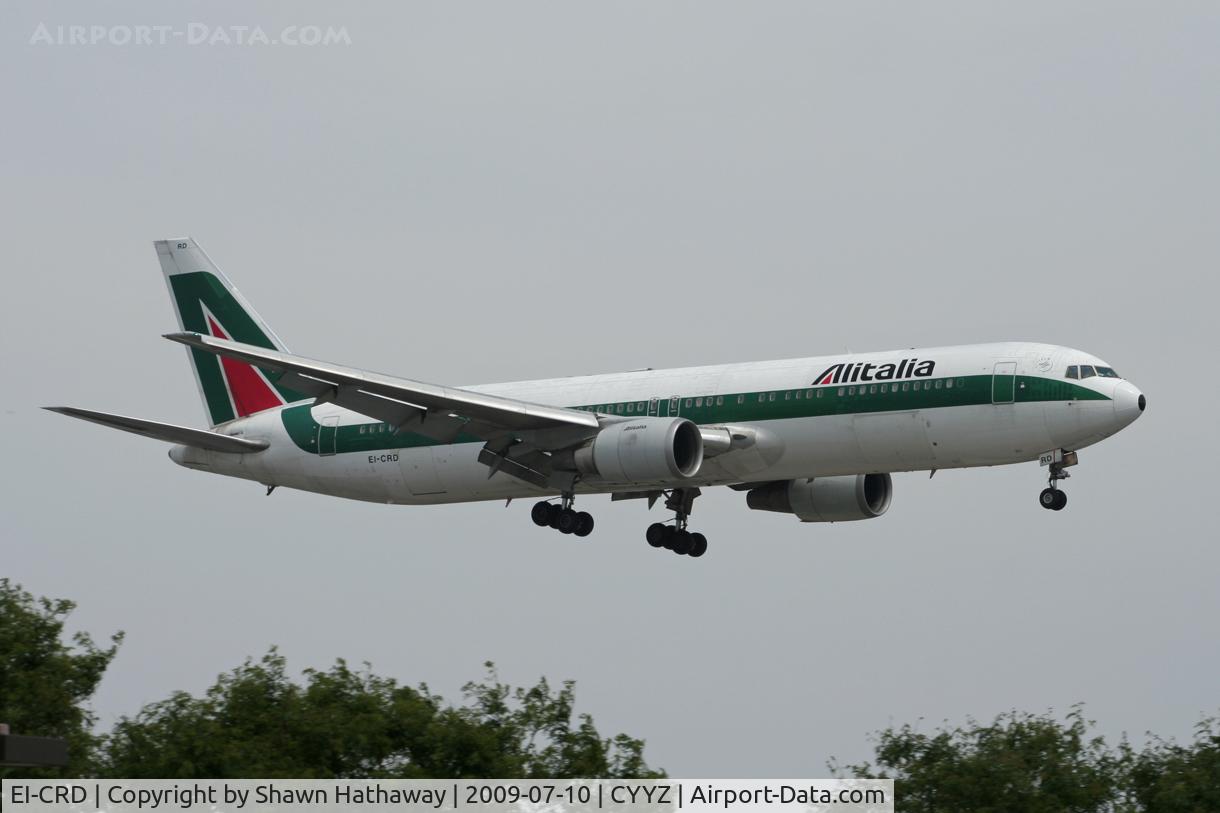 EI-CRD, 1994 Boeing 767-31B C/N 26259, Landing Runway 23