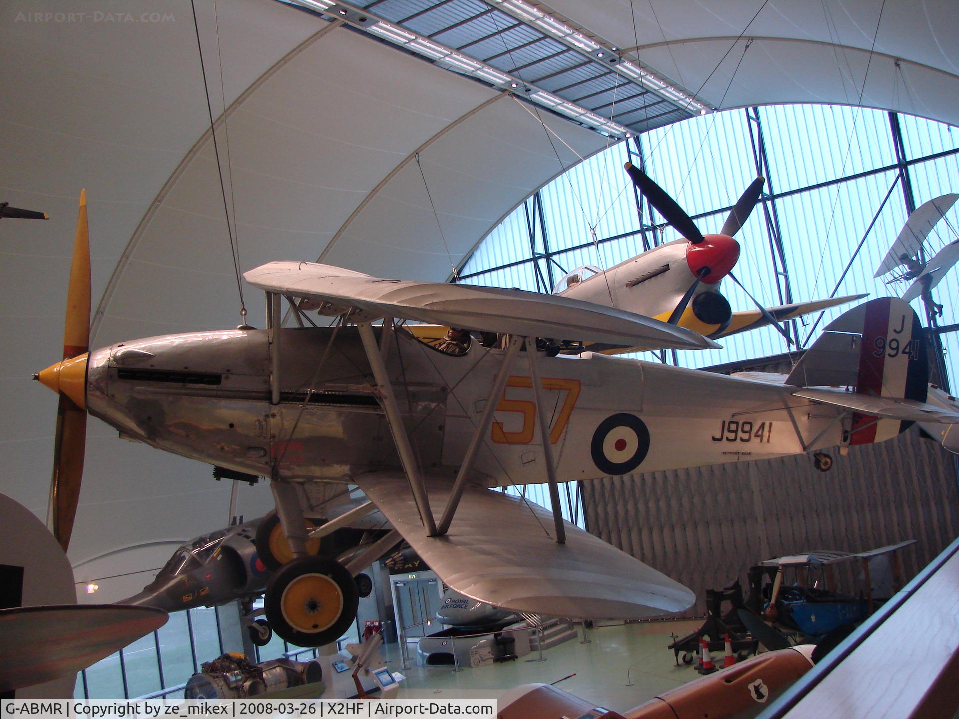 G-ABMR, 1931 Hawker Hart C/N HH1, RAF MUSEUM