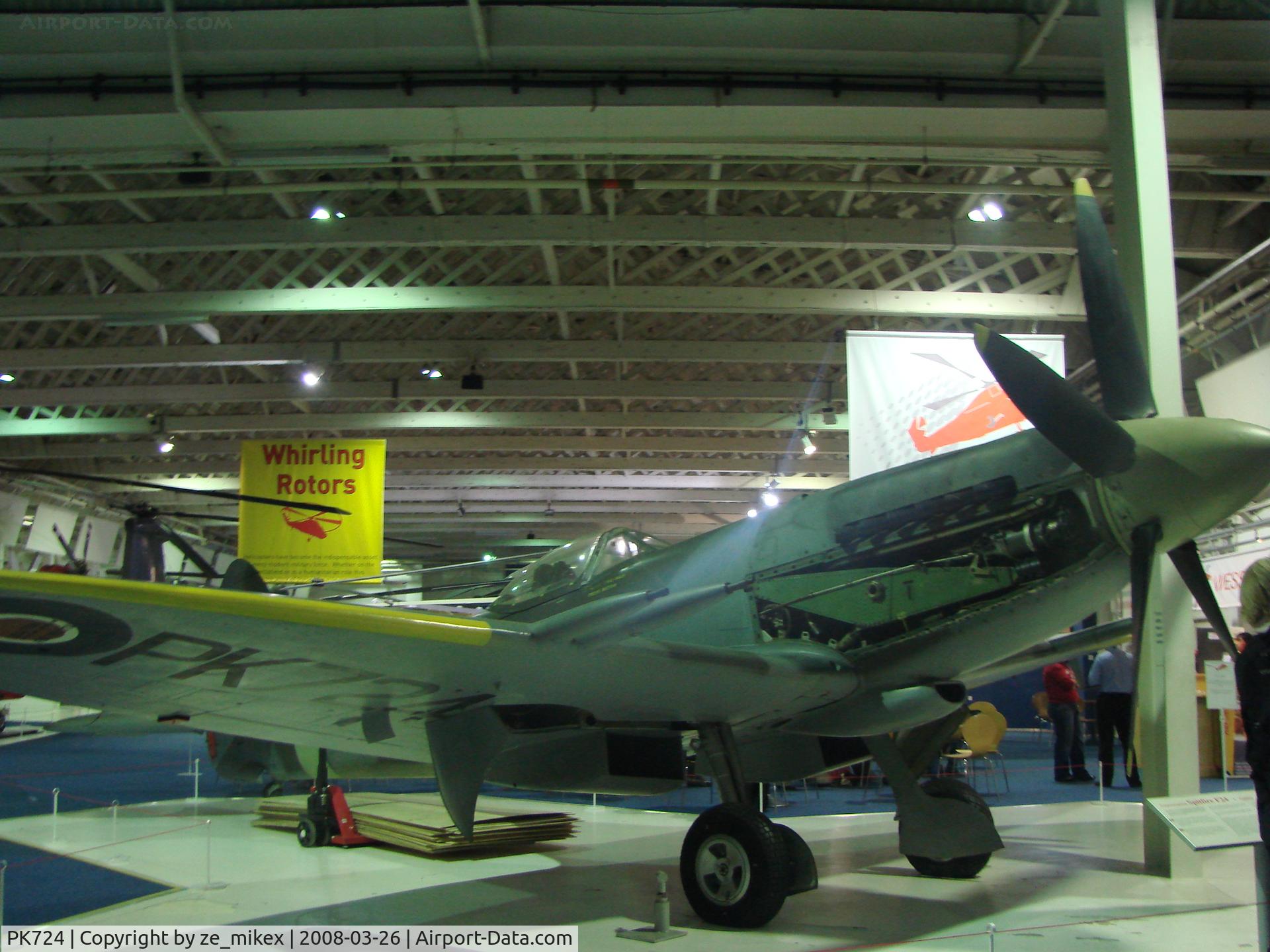 PK724, Supermarine 356 Spitfire F.24 C/N CBAF.255, RAF Museum Hendom