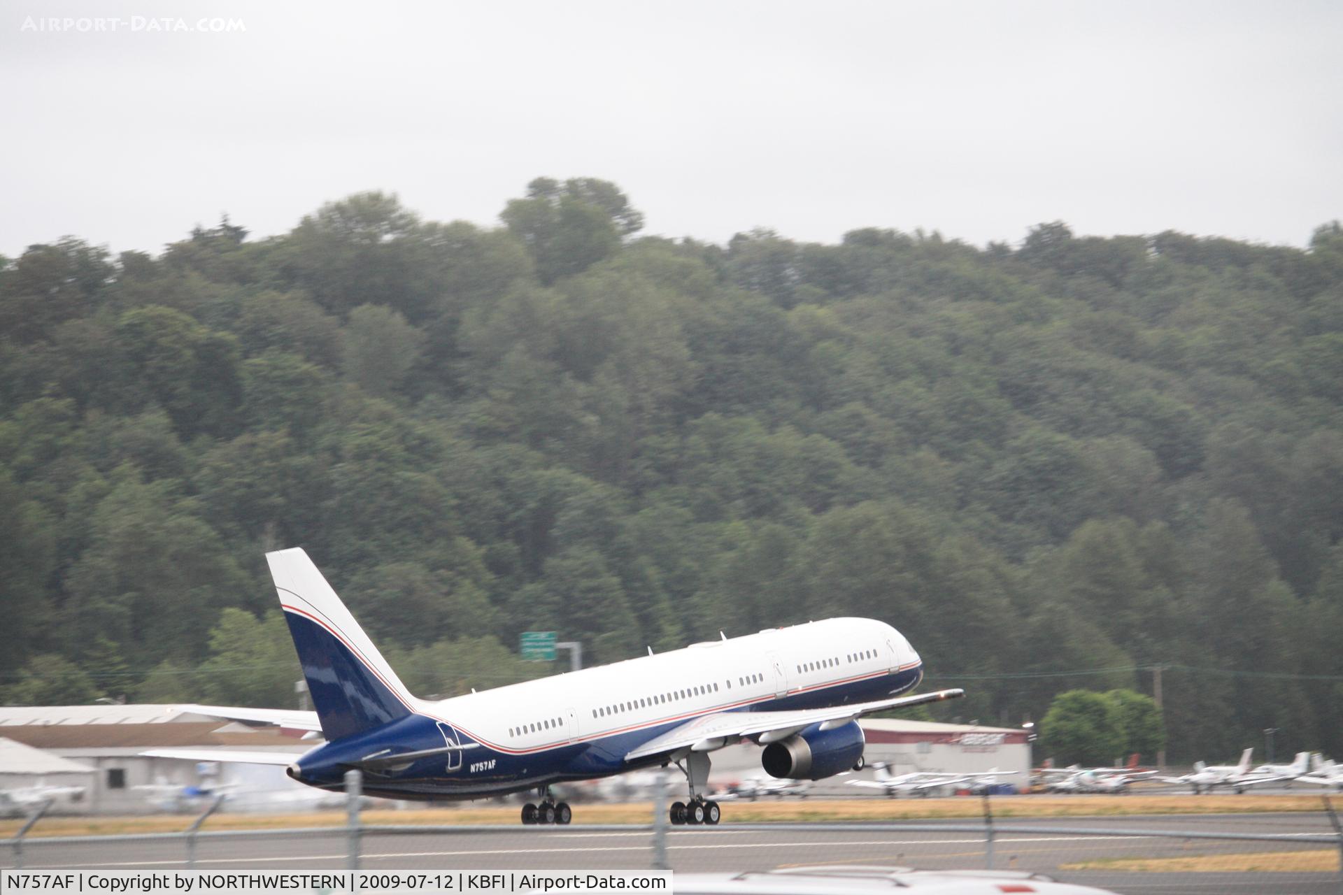 N757AF, 1991 Boeing 757-2J4 C/N 25155, SEATTLE- LUTON