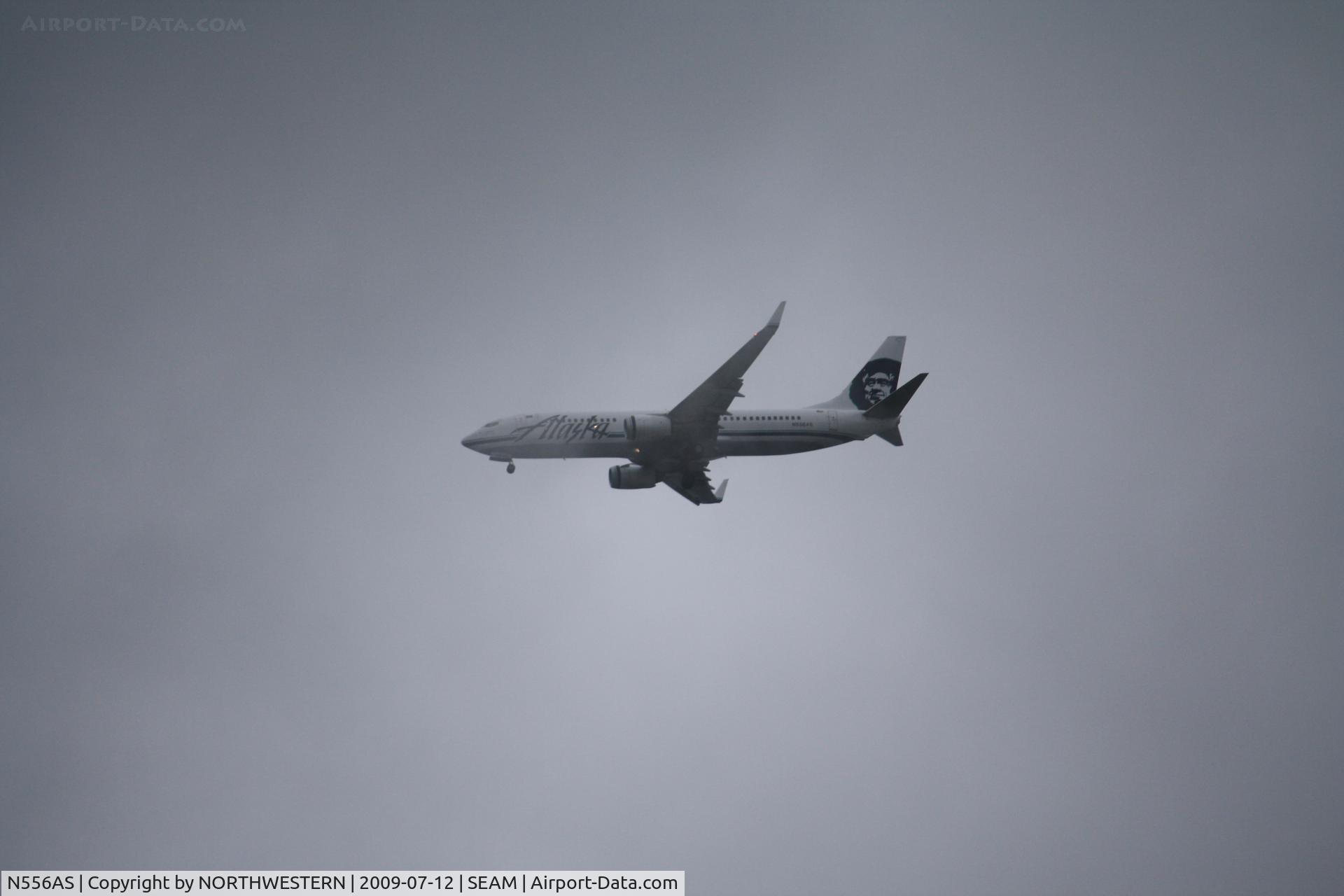 N556AS, 2006 Boeing 737-890 C/N 35175, ANCHORAGE-SEATTLE
