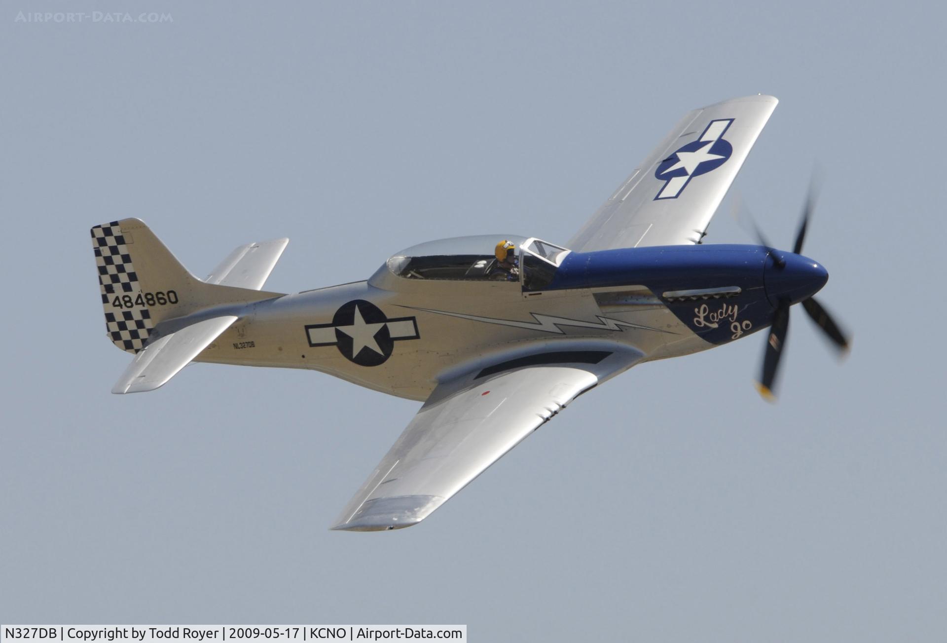 N327DB, 1944 North American P-51D Mustang C/N 44-84860, Chino Airshow 2009