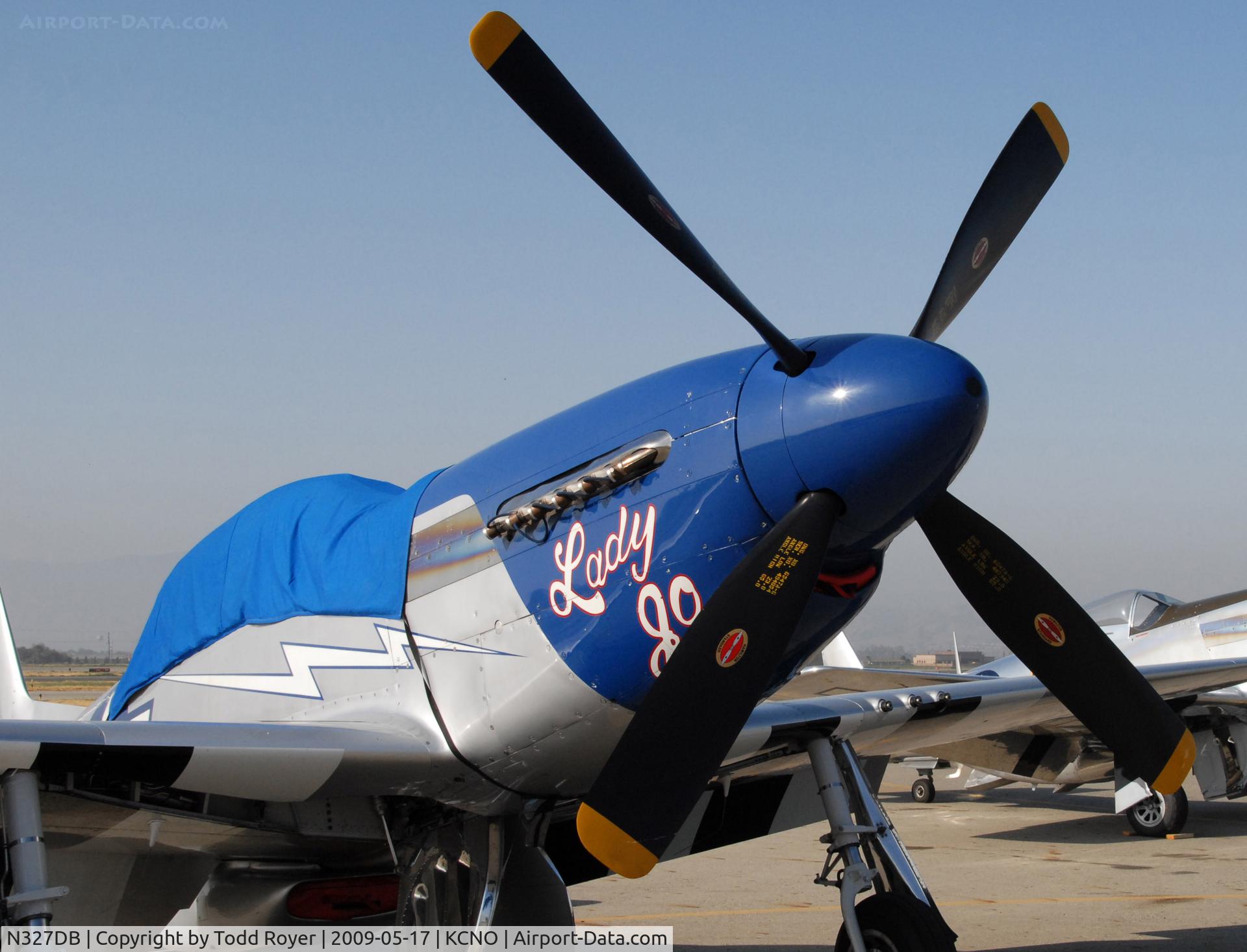 N327DB, 1944 North American P-51D Mustang C/N 44-84860, Chino Airshow 2009