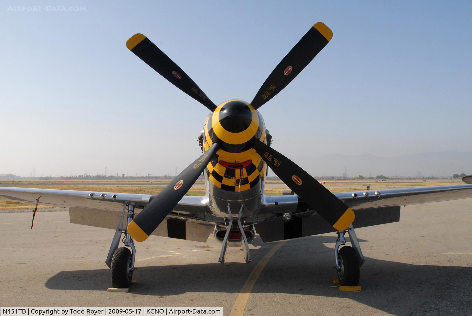 N451TB, 1944 North American F-51D Mustang C/N 44-11153, Chino Airshow 2009