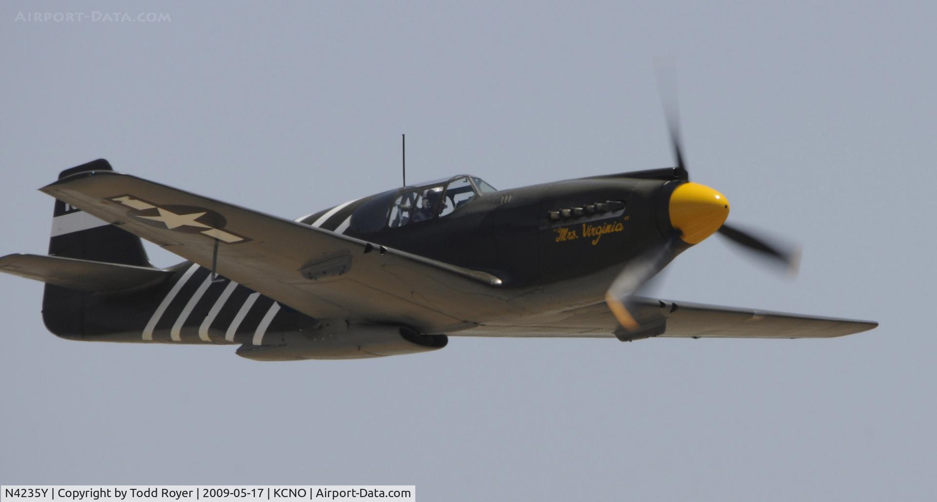 N4235Y, 1943 North American P-51A Mustang C/N MSN 99-22354, Chino Airshow 2009